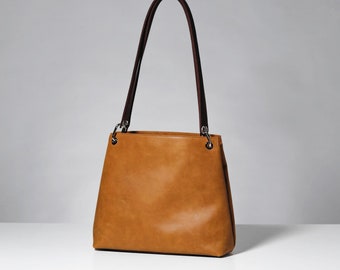 Leather Hobo Bag, Handmade Bag, Personalized Shoulder Bag, Hobo HandBag, Work Hobo Bag, Genuine Leather Hobo Bag