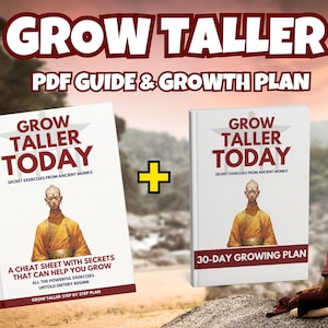 Grow Taller PDF Guide + How to Grow Your Height Faster