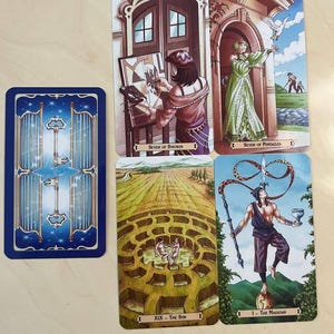 Таро 78 Дверей (безрамкове) (Tarot of the 78 Doors (borderless))