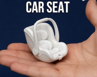 File STL per auto da casa delle bambole in scala 1:12 / Mini seggiolino per neonati