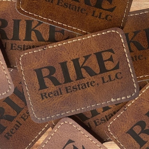 Bulk Order Custom Iron On Patches for Business Logo patches DIY iron on patch faux leather patch Do It Yourself Leather Patch Laser Cut