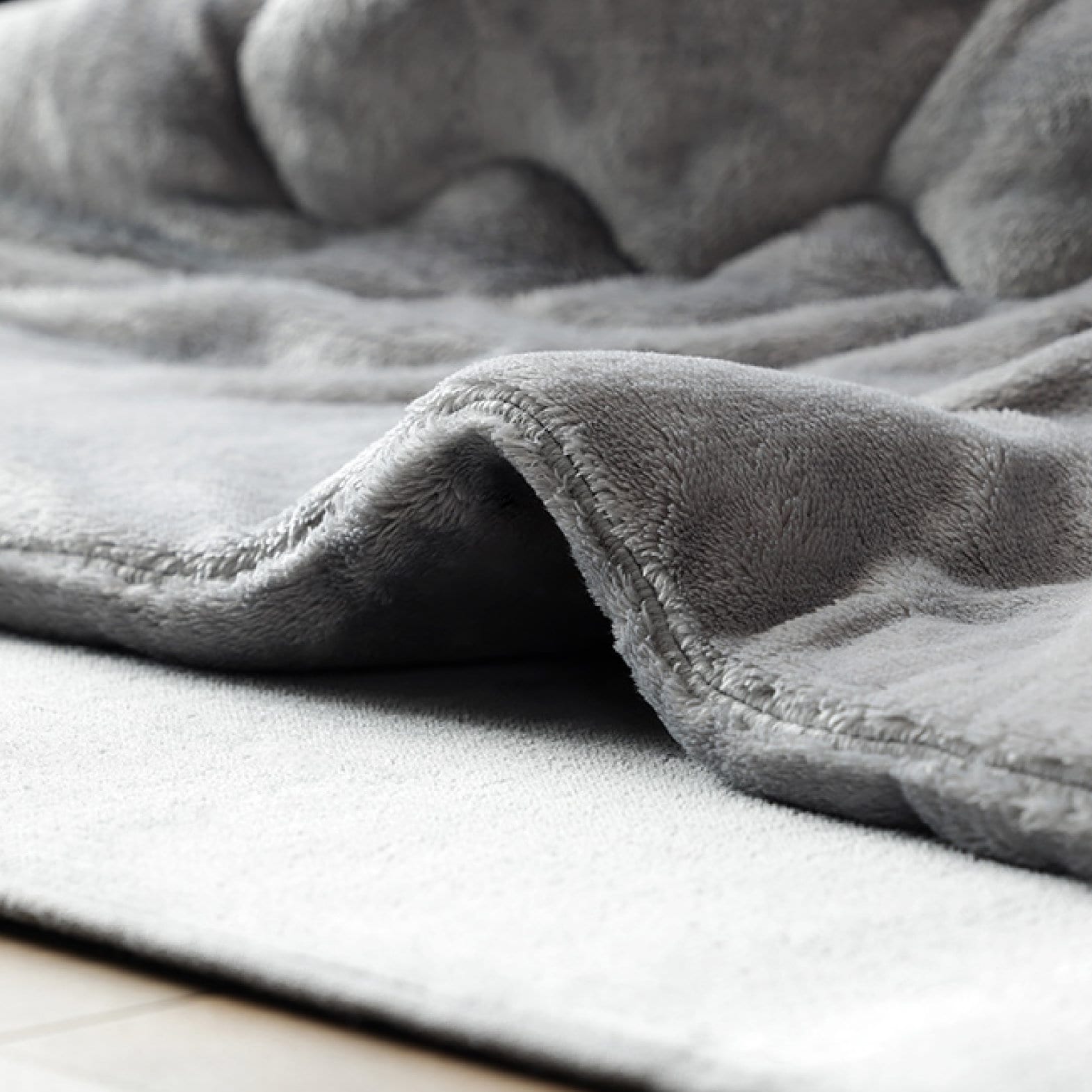Kotatsu Futon Comforter Flannel Fluffy Washable Simple Blanket