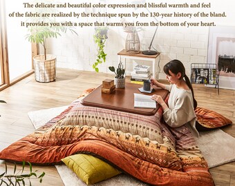 Kotatsu Futon Fluffy Premium Cotton Blanket Table Square Kotatsu Futon Fluffy Premium Cotton Blanket Table Square