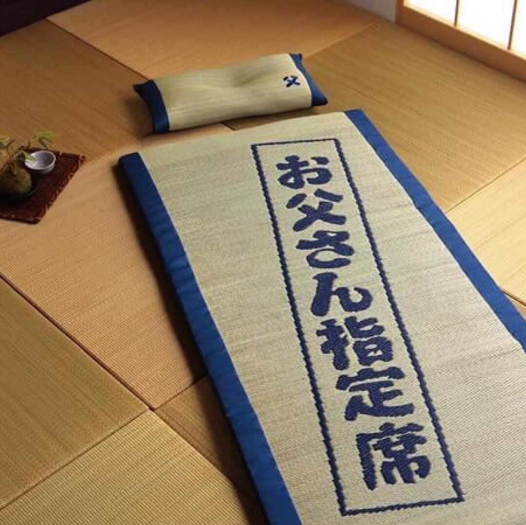 Tatami Nap Mat, 100% Japanese Rush Grass, 70×150cm Fluffy Foldable