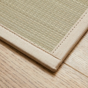 Tatami mat 100% herbe de jonc japonaise, 120200cm Tapis de sieste pliable Beige Traditionnel, Tapis de couchage, Yoga Zen, Matériel National, Artisan 2607 image 7