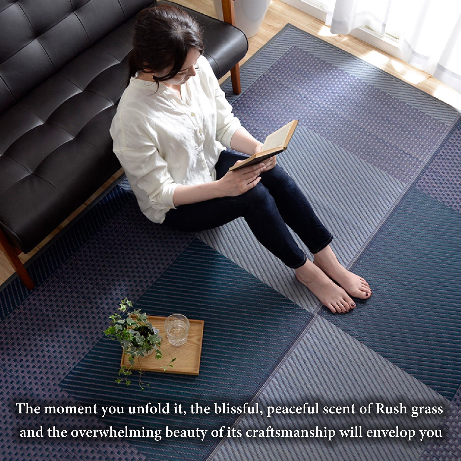 Tatami Mat Japanese Rush Grass, Area Rug Goza Igusa, Traditional