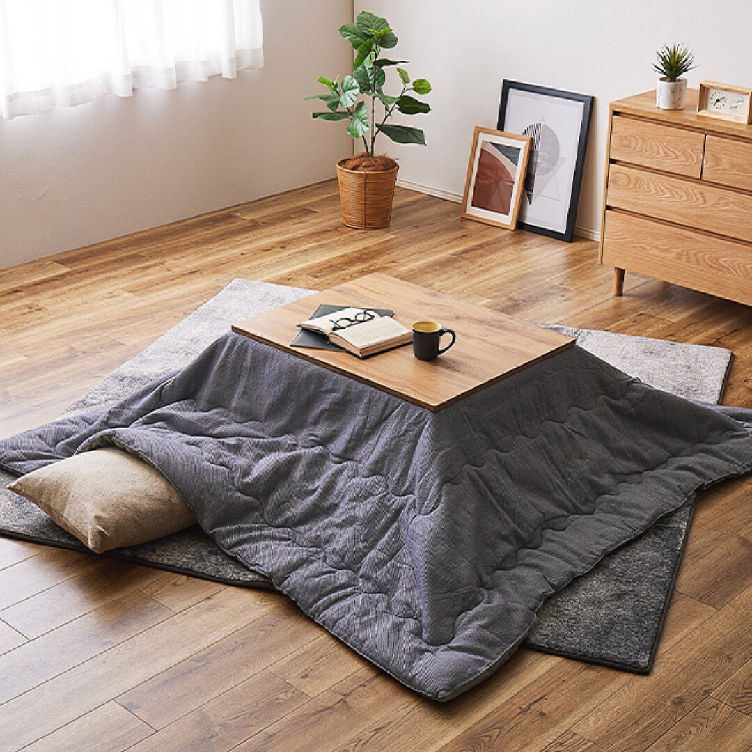 Kotatsu Futon Flannel Fluffy Blanket Table Square Rectangle Etsy