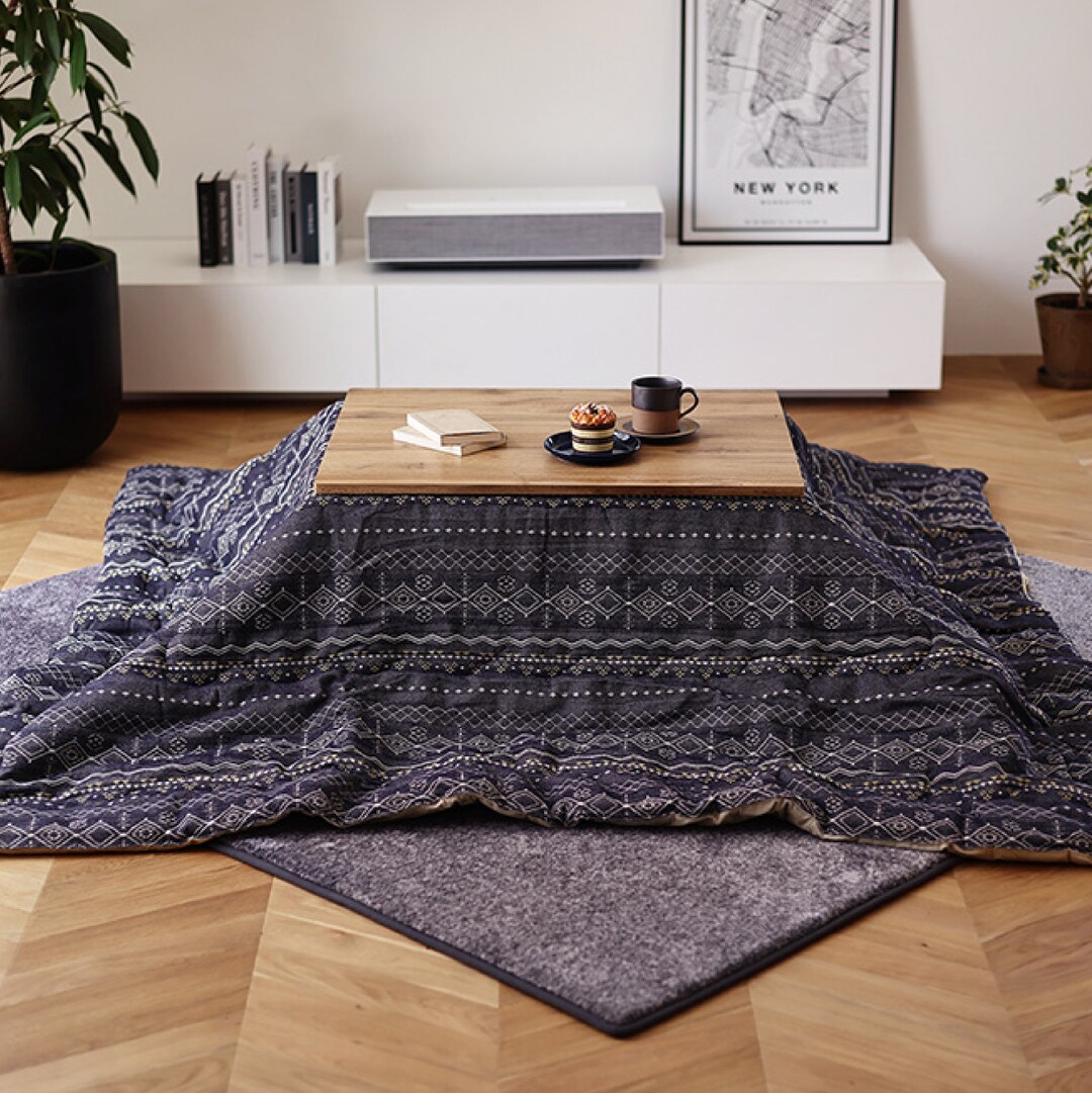 Kotatsu Futon Flannel Fluffy Blanket Table Square Rectangle Etsy