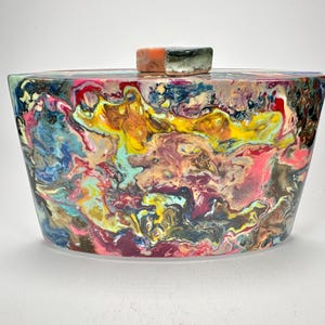 Bolso de mano/cartera retro "Kandinsky" de Jackie Brazil (O3633)