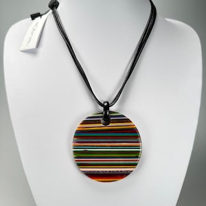 Official Sobral - Pop Art &quot;Terra&quot; Resin Necklace ( 005171 )