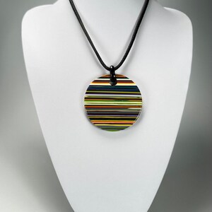 Official Sobral - Pop Art &quot;Terra&quot; Resin Necklace ( 005171 )