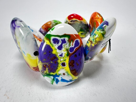 Sobral - Multi-Colour "Discs" Pollock Elasticated… - image 9