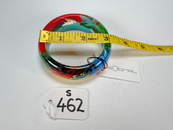 Sobral - Multi-Colour "PB24" Solid Resin Bangle (… - image 3