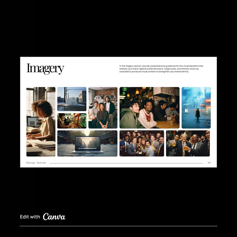 Style guide for imagery. Stock imagery, film photography. Aesthetic. Edit with Canva.
