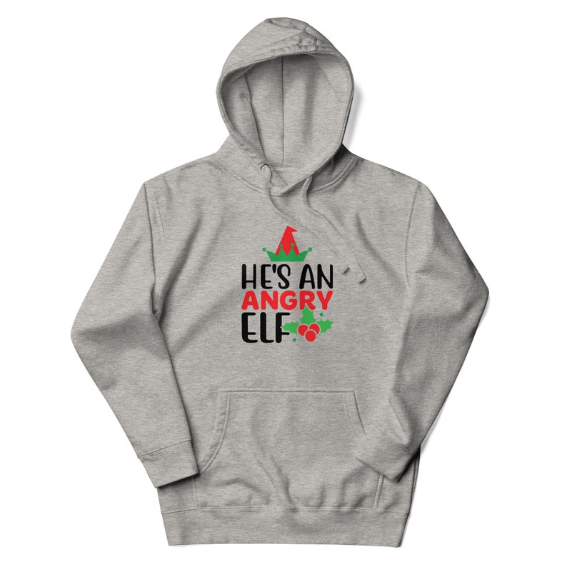 Angry Elf Premium Hoodie