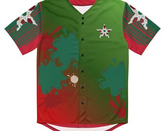 Marokko Recycled Baseball Trikot