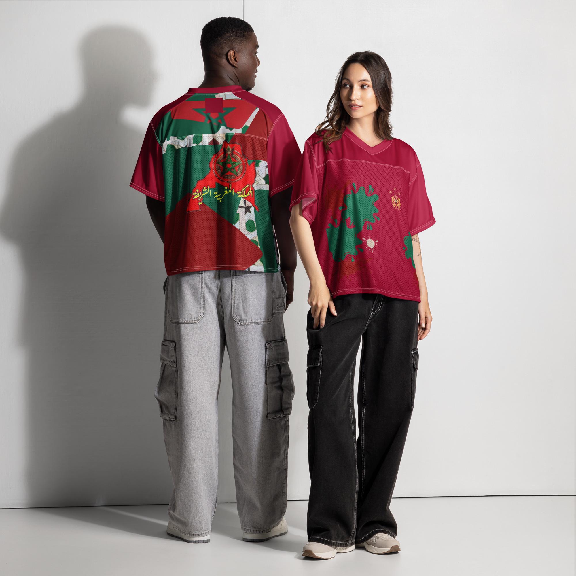 Morocco Boxy Football Jersey - Etsy