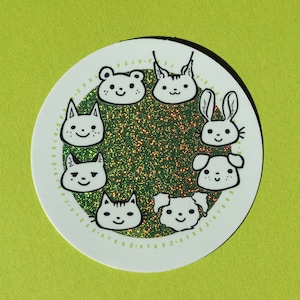ANITEEZ Glitter Stickers