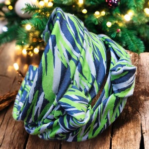 Seattle Football Headband Knotted or Plain | Trendy Game Day Gift | Seattle Football Fan