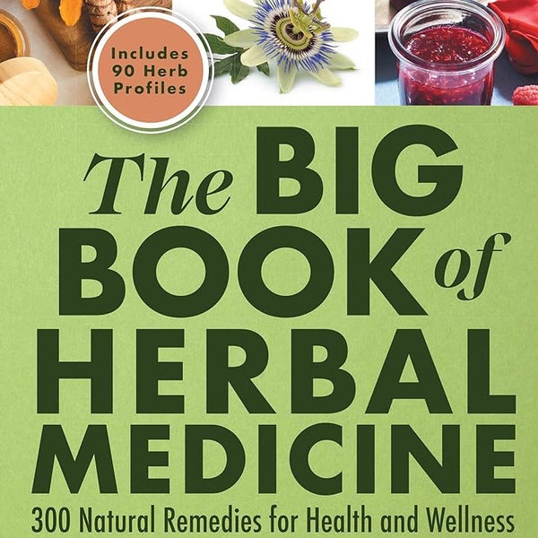 Herbal Medicine Book - 300 Natural Remedies for Health and Wellness, Holistic healing | plant medicine, herbalism books