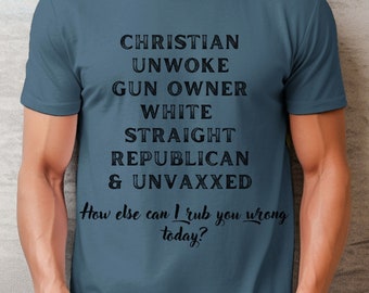 Christian political shirt , Conservative beliefs, Unwoke republican party merch, conservative, republican 2024, 2024 shirt, vote 2024