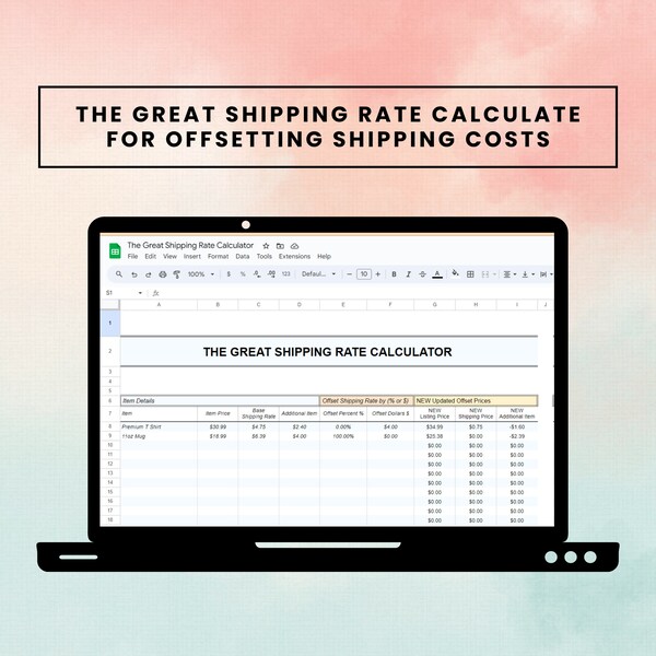 Shipping Calculator Etsy