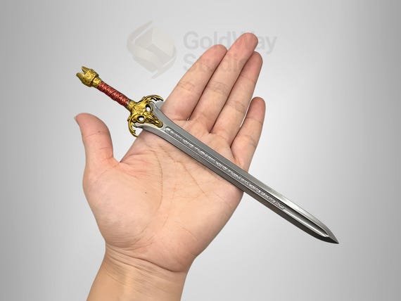 Barbarian Sword Miniature: 80s Movie Replica Letter Opener