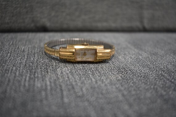 Vintage Benrus Damenuhr mit 20 Micron Gold galvanisiertem Gehause Etsy