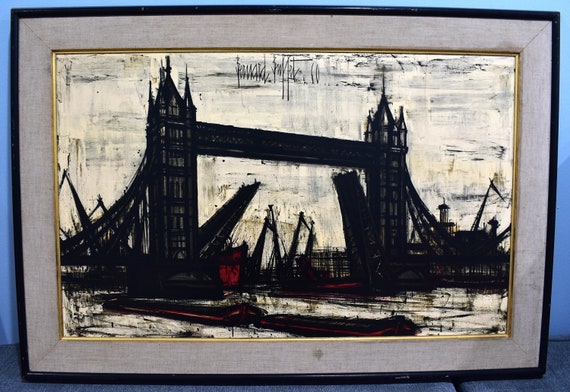 ベルナール・ビュッフェ【LONDRES-Towerbridge】