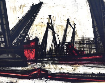 Tower Bridge, London by Bernard Buffet - Etsy