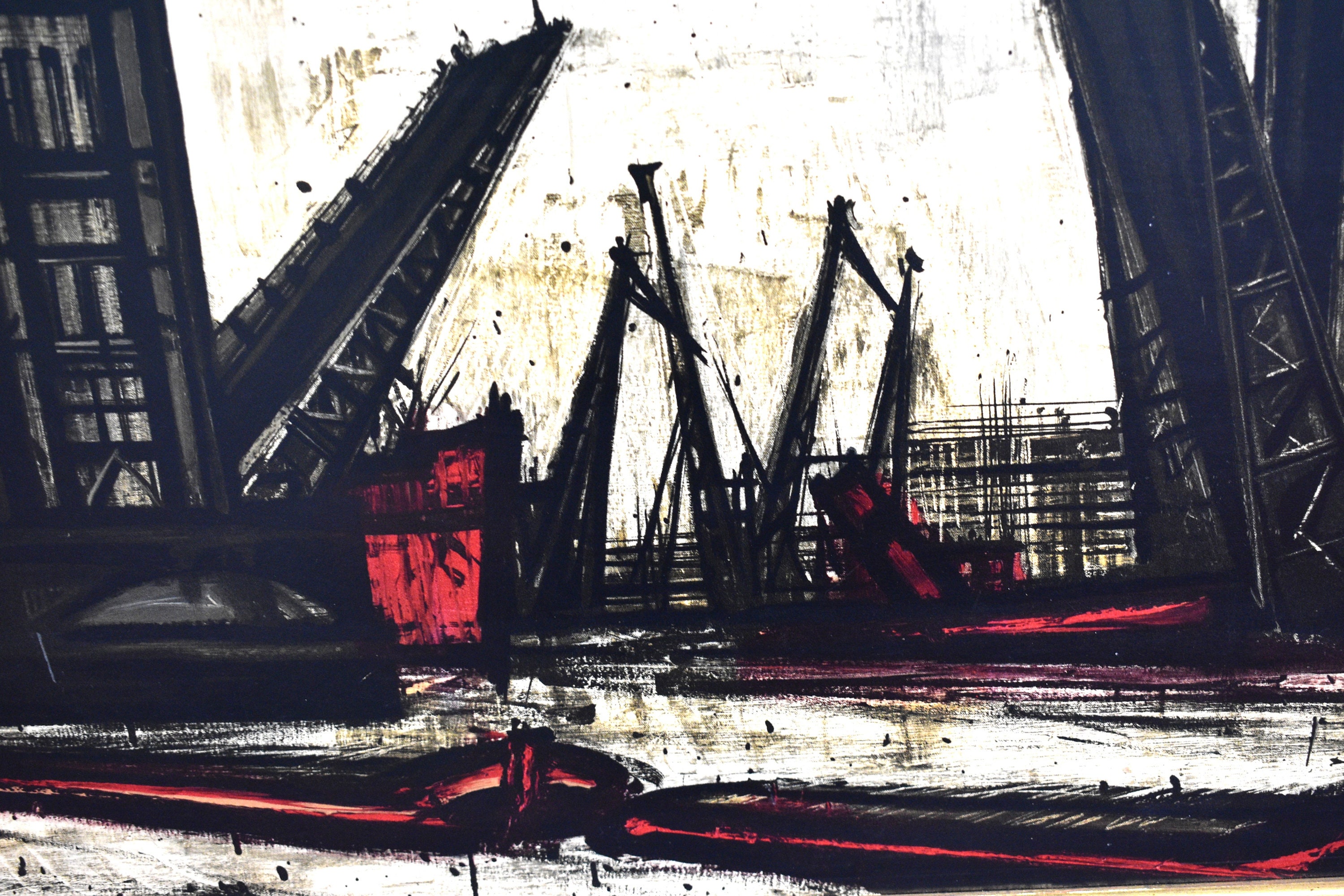 Tower Bridge, London by Bernard Buffet - Etsy