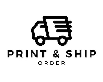 Print & Ship My Order - ADD-ON LISTING