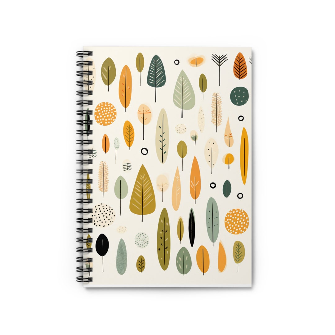 Spiral Notebook Ruled Line - Etsy