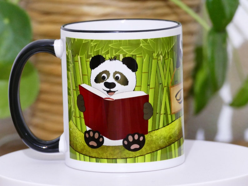 Panda Tasse Rückseite