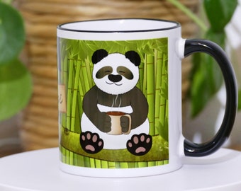 Tasse Panda Pause - Das ideale Geschenk für alle die gerne eine Pause machen.