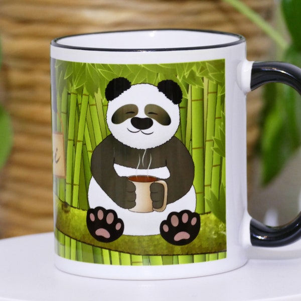 Tasse Panda Pause - Das ideale Geschenk für alle die gerne eine Pause machen.