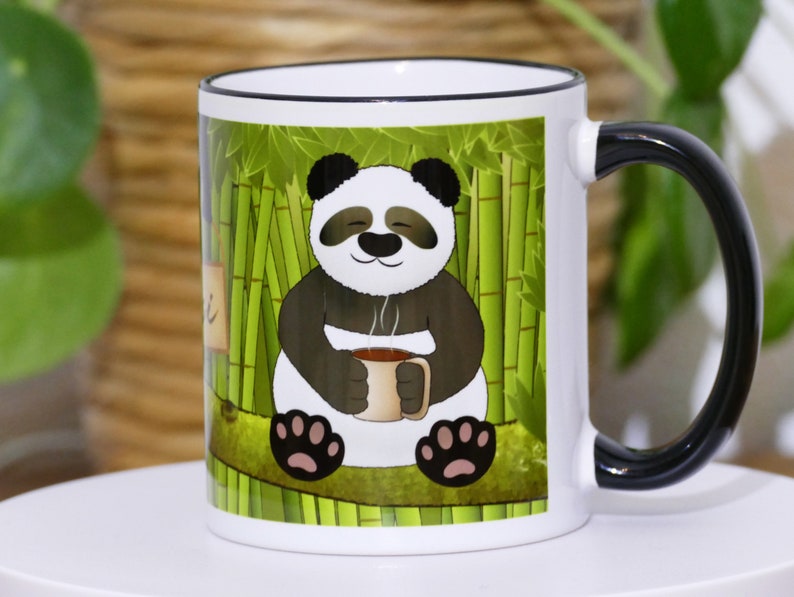 Panda Tasse Vorderseite