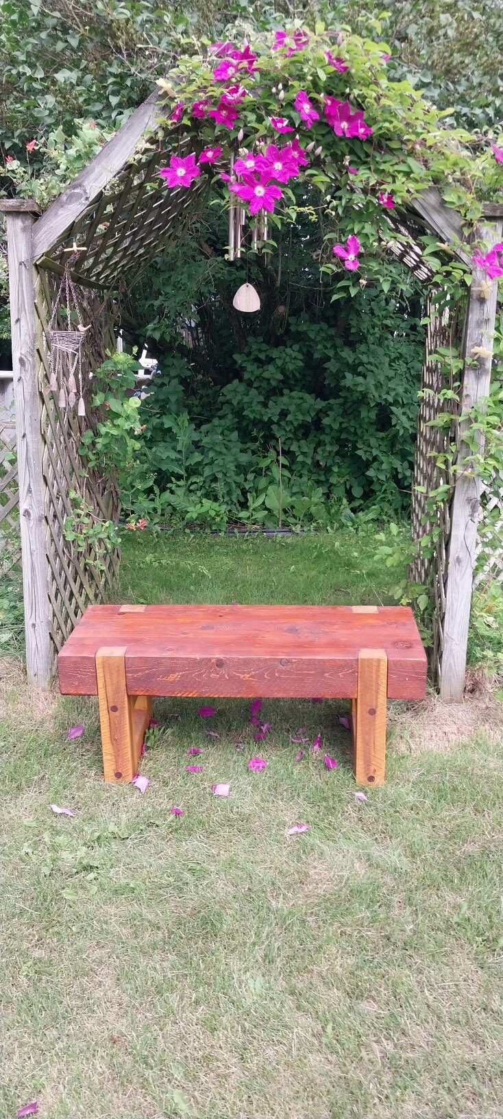 Wood Bench, Outdoor Bench, Rustic Bench, Coffee Table - Etsy