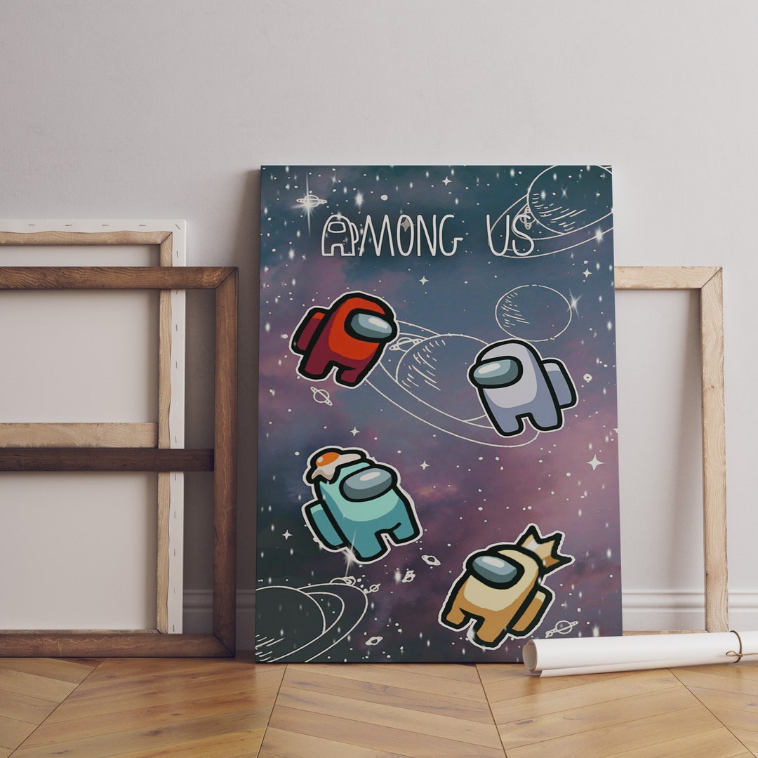 Among Us Poster Gaming Poster Among Us Print Impostor Poster Video Game ...