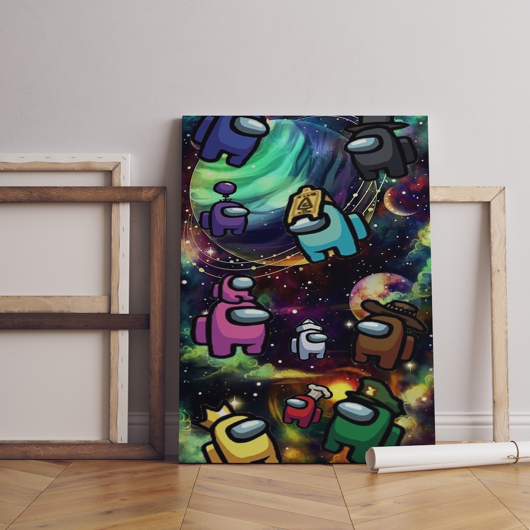 Among Us Poster Gaming Poster Among Us Print Impostor Poster Video Game ...