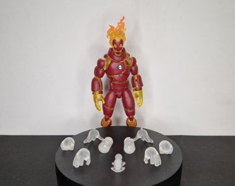 Alien Heat UNPAINTED* arm kit for Marvel Legends