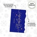 Printable Christmas Card Blue Christmas Card Digital - Etsy
