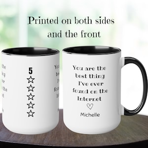 You Are The Best Thing I&#39;ve Ever Found On The Internet, Boy Friend Valentine&#39;s Gift, Husband Coffee Mug, Wedding Bridal, Funny Gift For Him