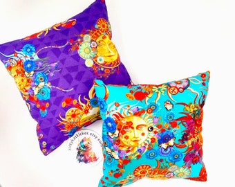 Catnip Kicker, Catnip Pillows, 6 x 6" Catnip Pillow Set, Catnip Toy