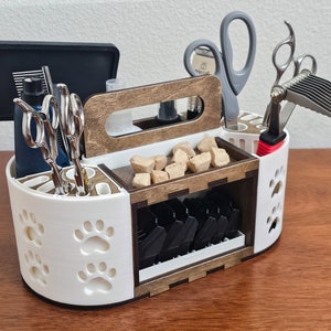 Personalized Pet Grooming Station, Modular, Grooming Caddy, Grooming Organizer, Pet Gift