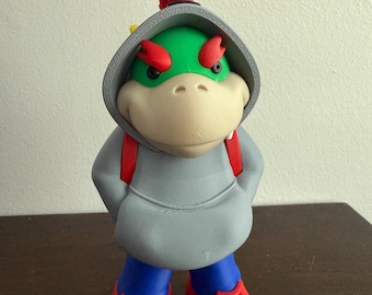 Chill Bowser Jr. | 3D Printed Figurine