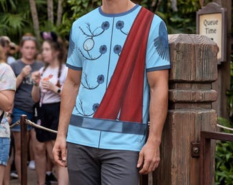 Royal Duke Inspired Active Tee | All-Over Print Performance Shirt | Cinderella Fairytale Costume Athletic Tee