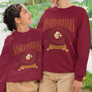Mashed Potatoes Thanksgiving Sweatshirt | Matching Family Crewneck