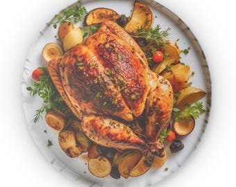 Thanksgiving Roast Turkey Pillow – Realistic Food Holiday Decor