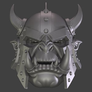Ork Helm STL Pack-Premium Files Best Quaility Models, 3D Druckdateien, Pack, 3D Druckmodelle 3D Stl Bundle, 3D Pack, Stl, Stl Pack